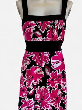 Speechless y2k pink and black floral dress